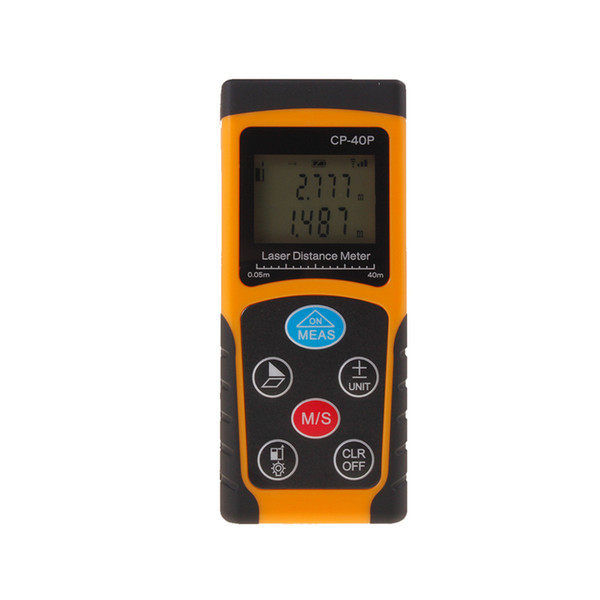 Wholesale-New Arrival CP-40P 40 m Digital Laser distance meter Rangefinder Range finder Tape measure Area/volume tool Diastimeter