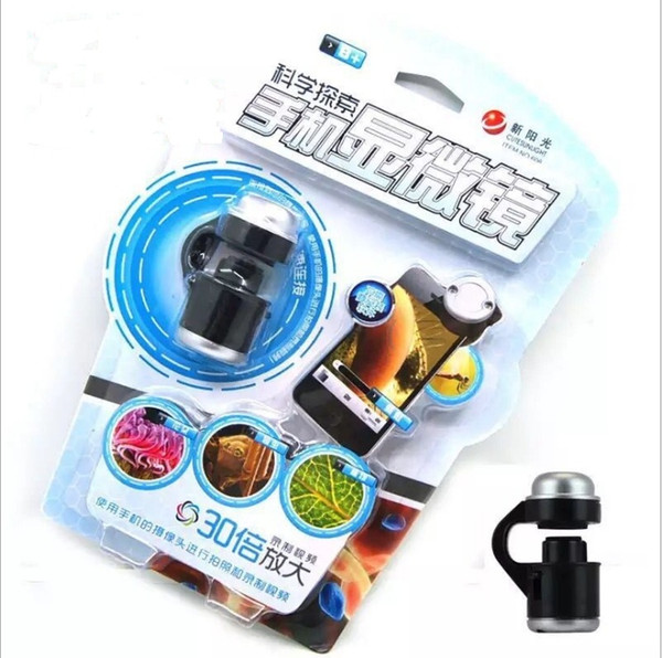 Microscope used on mobile phonesChildren's science enlightenment educationRecord video and take a photo using your phone's cameraZoom in 30