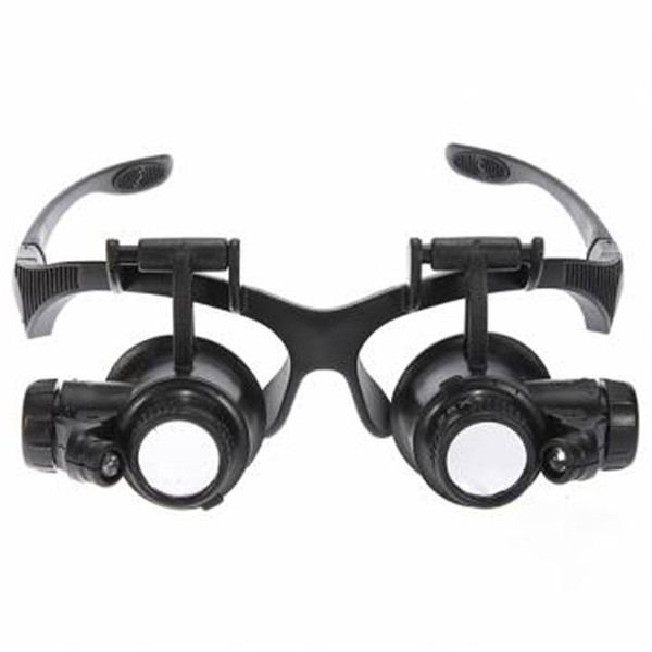 Lens Loupe magnifier New Coming 20x Watch Repair Glasses Style Magnifier Eyewear Appraisal Engraving Repair Ect