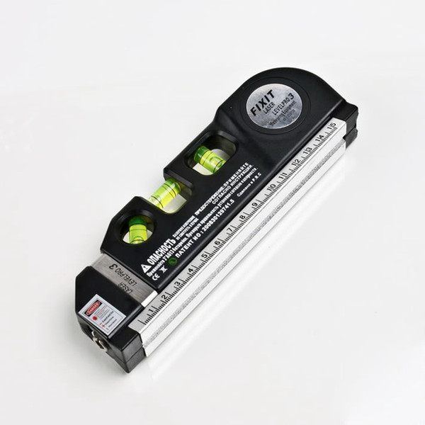 Hot Search Multipurpose Laser Level Lever Cross Projects Horizontal Vertical Laser Light Beam Measure Tape