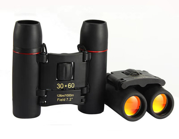 2018 Sale Top Fashion 30x60 Pocket Binocular Low Light Level Night Vision Cherry Blossoms Outdoor Telescope High Magnification Toy Gifts