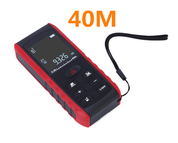 by dhl/fedex 20pcs/lot 40m high precision Digital Laser rangefinder Handheld laser Distance Meter Measurement Indication