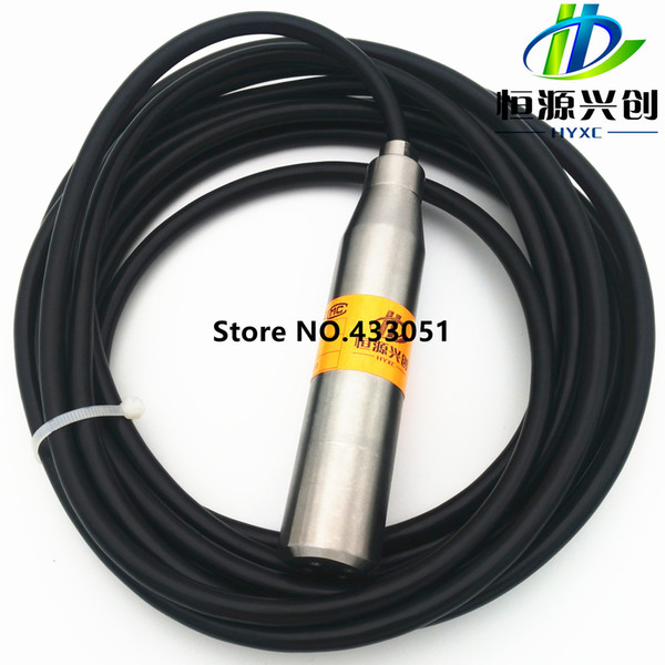 Free Shipping Stainless Steel 5m Level Transmitter, Water level probe control equipment