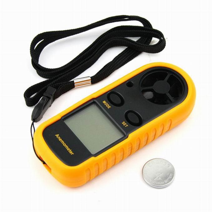 Free shipping Digital Anemometer GM816 Portable Test Speed Air Temperature Anemometer Anemomete