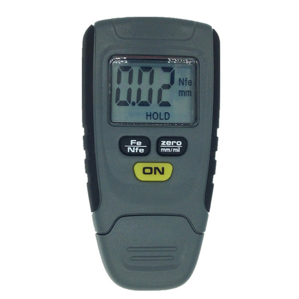 Wholesale-Car Automotive Paint Coating Thickness Tester Digital Gauge Meter Instrument 1.25mm Iron Aluminum Base Metal