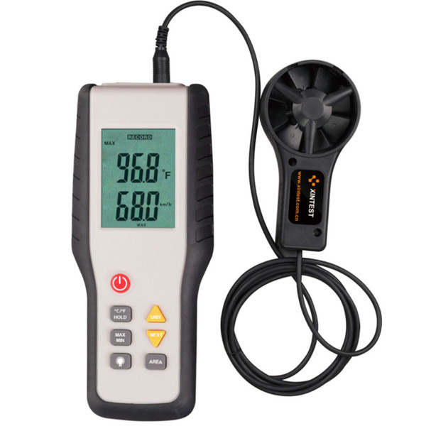 2016 Hot Sale HT-9819 High Quality Handheld Mini LCD Screen Display Digital Wind Speed Gauge Meter Measure Anemometer