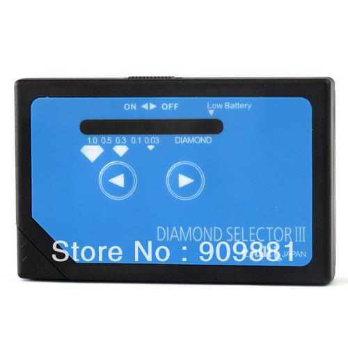 Wholesale-New Model Diamond Gems Tester Gemstone Selector III Tool Individual Stones Discriminate Heat Conductitify Meter