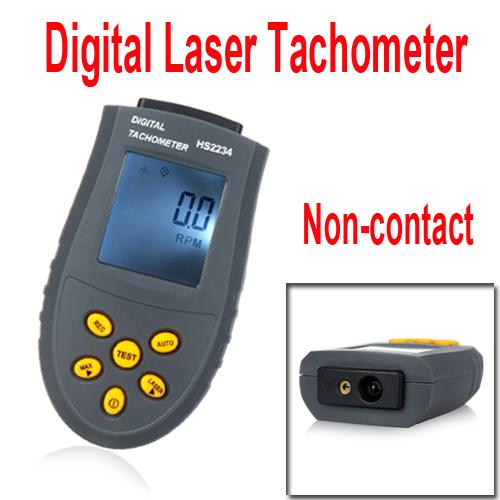 Digital Laser Tachometer LCD RPM Test Small Engine Motor Speed Gauge Non-contact wholesale