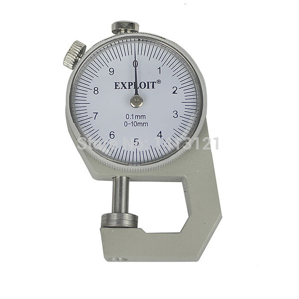 Wholesale -Free Shpping Leather Rear Sight Thickness Gauge Measure Handmade Tool Width Measuring Instrument Measurement Analysis