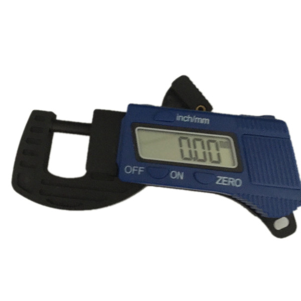 0-12.7mm Mini Digital Thickness Gauge 0.01mm Carbon Fiber Composites Dial Thickness Gauge Simple Caliper Meter With Package