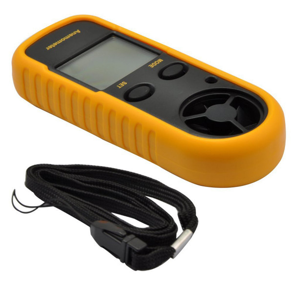 New GM816 30m/s (65MPH) LCD Digital Handheld Air Wind Speed Velocity Meter Measure Pocket Smart Anemometer Anemometro anemograph