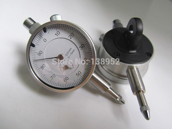 Wholesale-. Best selling cheap 0-5mm small dial indicator dial gauge dial plate diameter 40mm