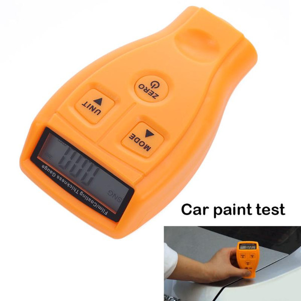 Coating Painting Thickness Gauge Tester Ultrasonic Film Mini Car Coating measure Paint Gauge Russian English Manual GM200