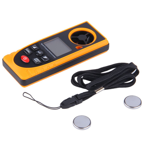 Freeshipping Digital LCD Multi-purpose Anemometer Humidity Altitude Temperature Measure