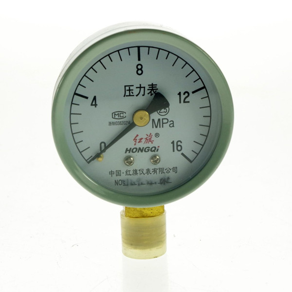 Water Oil Hydraulic Air Pressure Gauge Universal Gauge M14*1.5 0-16Mpa order<$18no track