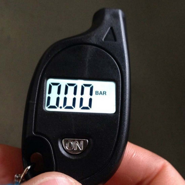 Mini Keychain Portable Digital LCD 2-150 PSI Tire Tyre Wheel Air Pressure Gauge Tester Procession Tool Tire pressure