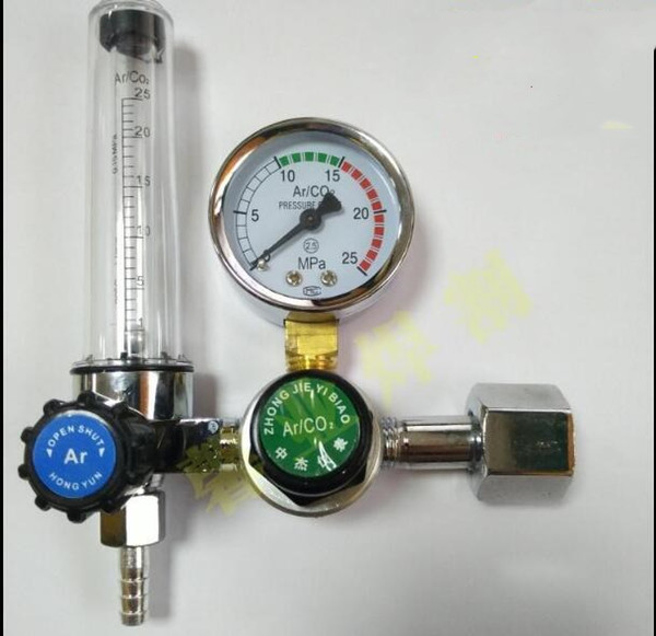 Argon gas pressure reducing valve small argon gas meter