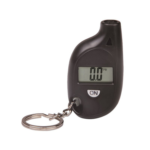 Mini LCD Digital Tire Tyre Keychain Air Pressure Gauge For Car Auto Motorcycle with battery