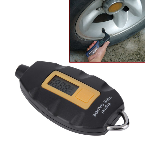 Portable Digital Tire Tyre Pressure Air Gauge LCD Display For Car Motorcycle Brand New