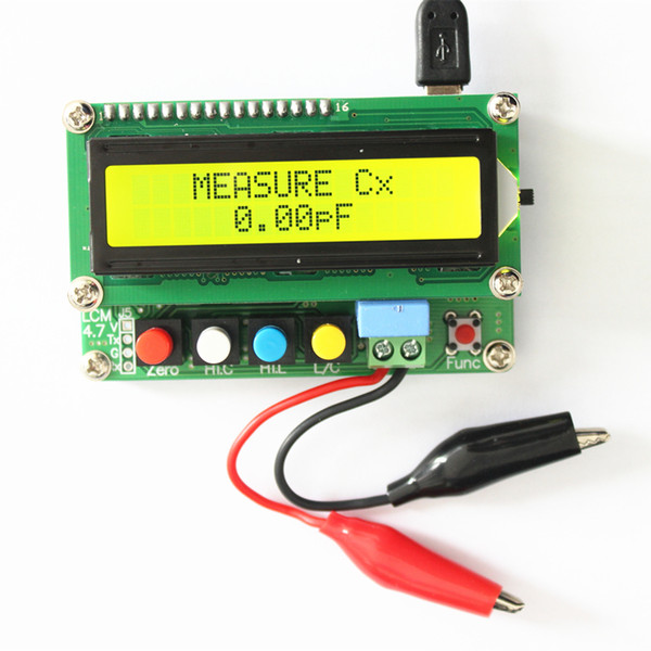 LC100-A Digital LCD High Precision Inductance Capacitance L/C Meter Capacitor Test Instruments