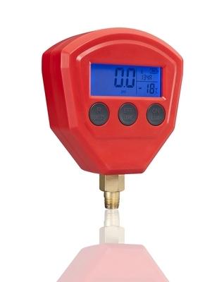 Ceramic Silicon Diaphragm Automotive Air Conditioning Refrigerant Digital LCD Display Pressure Gauge