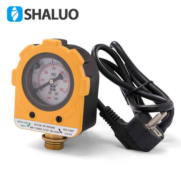 Freeshipping 1500w pressure switch for water pump 4 bars.electric pressure controller