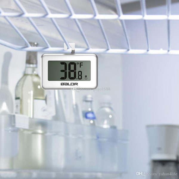 Baldr Digital Refrigerator Freezer Thermometers Lcd Temperature Kitchen Mini Fridge