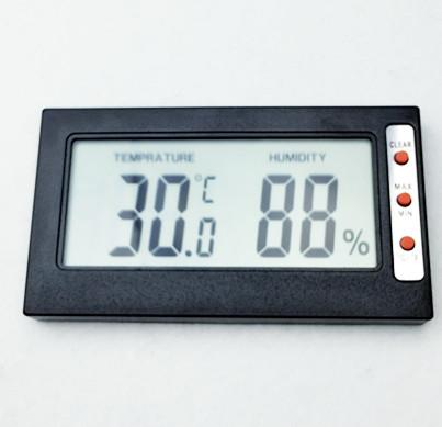 Mini portable Hygrometer Temperature tester Humidity Meter Thermometer large screen digital LCD display Celsius Fahrenheit conversion