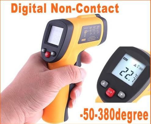 LCD Non-Contact Infrared Digital IR Laser Thermometer Probe Temperature Sensor