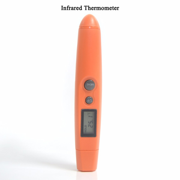 1PC Mini DT8250 Pen-type Non-contact Infrared Thermometer LCD Display Laboratory Portable IR Temperature Measuring Tool -50~250C