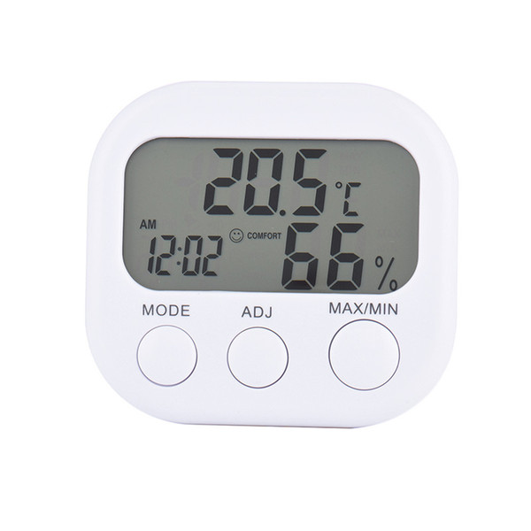 Mini Digital Thermometer Hygrometer Indoor LCD Display Thermo Hygrometers With Stand For Home Wholesale