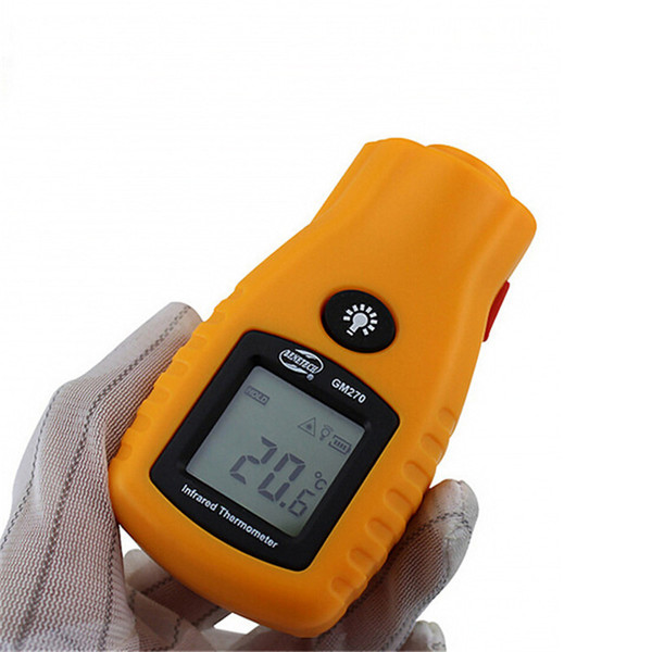 Digital Laser Infrared Thermometer GM270 with LCD Display for Industrial Use Temperature Range -32 ~ 280 Degree