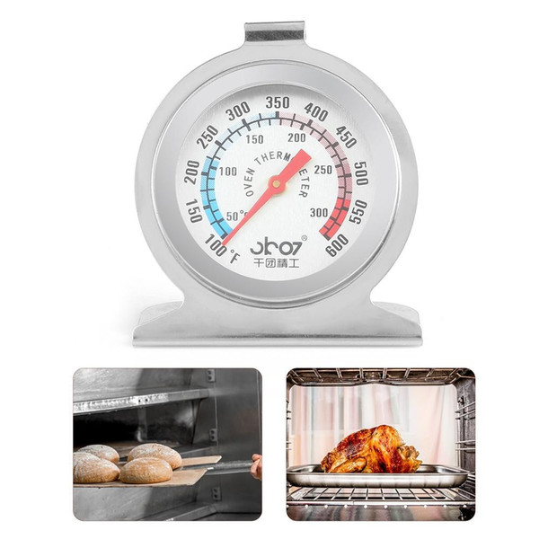 Pointer Type Oven Baking Thermometer 300 C Pointer Type Oven Baking Thermometer Large Dial Stainless Steel Household Baking Thermometer