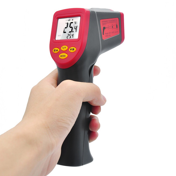 Original Digital Infrared Thermometer Non-contact IR Temperature Measurement Gun Device Laser Temperature Device +NB