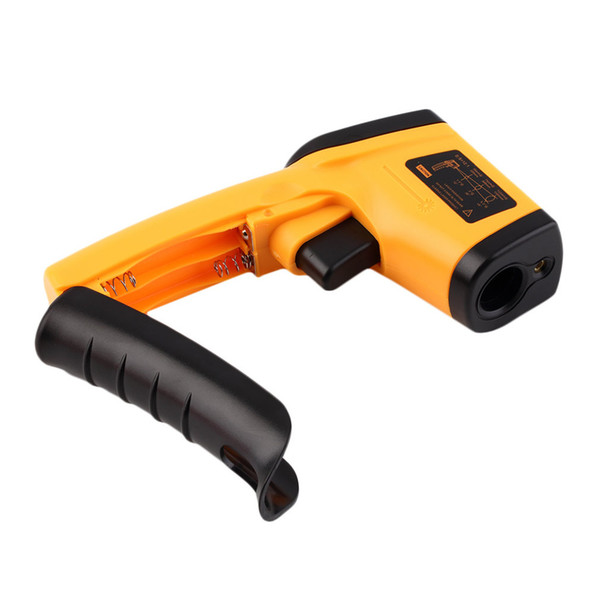 Digital Thermometer IR Laser Display Infrared Thermometer Temperature Meter Gun Point -50~380 Degree Applicable For Indoor/Industry