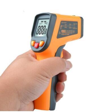 Free mail direct infrared thermometer hand-held non-contact industrial object thermometer thermometer gun