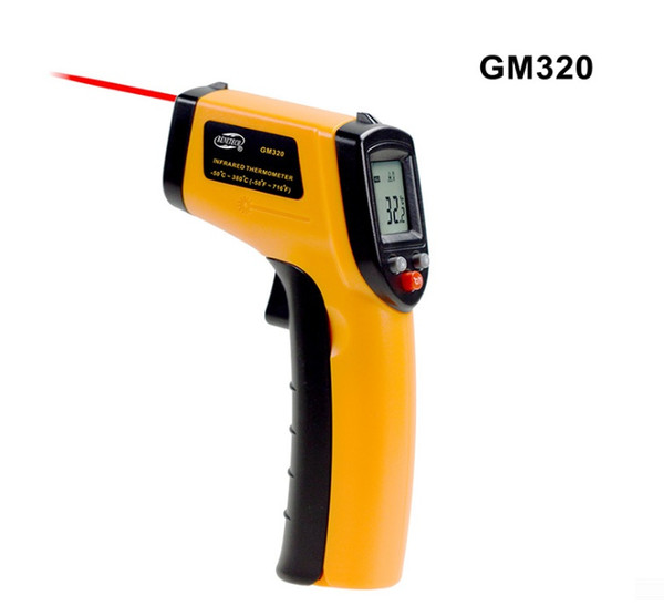 Digital gm320 Infrared Thermometer non contact infrared thermometer temperature Pyrometer IR Laser Point Gun -50~380 degree