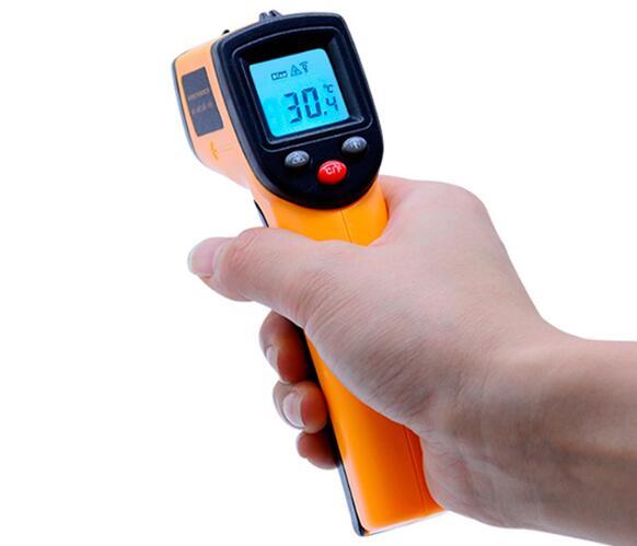 New Laser LCD Digital IR Infrared Thermometer GM320 High Precision Hand Temperature Meter Gun Point -50~380 Degree Non-Contact Thermometer