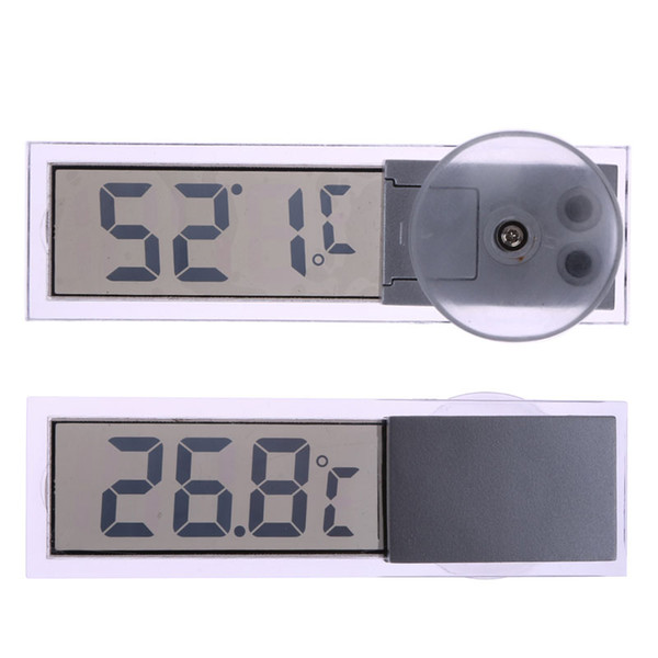 New Car Thermometer Osculum Type LCD Vehicle-mounted Digital Thermometer Celsius Fahrenheit For Car Digital Thermometer Celsius