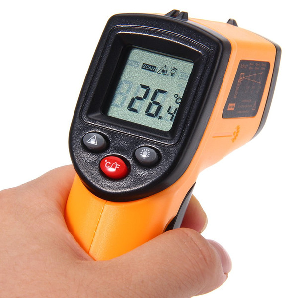 GM320 Digital Laser LCD Display Non-Contact IR Infrared Thermometer -50 to 380 C Auto Temperature Meter Sensor Gun