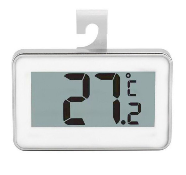 2019 New arrival Mini Refrigerator Thermometer Digital LCD Display Waterproof Freezer Temperature meter temp tester with Hook - 20C-60C