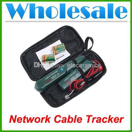 Wholesale New Cable Finder Tone Generator Probe Lan Wire Tracker Kit Network Tester Meter Lots100