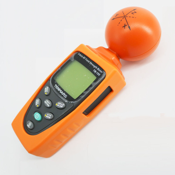 EMF Tester TENMARS TM-195(50MHz~3.5GHz) For Isotropic Measurements of Electromagnetic Fields Auto Power Off