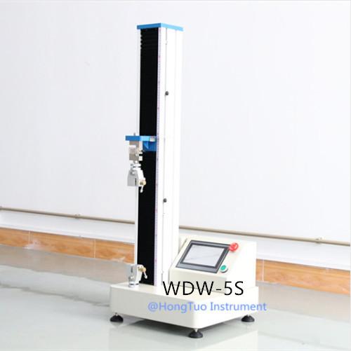 WDW-5S Popular Supplier Rubber Tensile Tester Machine , Rubber Universal Testing Machine Excellent Quality