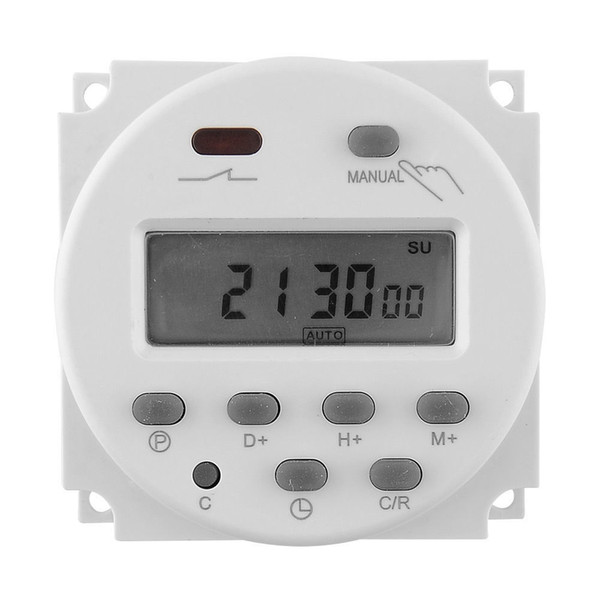 New Digital LCD Power Programmable Timer Time Switch Relay 16A AC/DC 12V 24v /AC220V 110v