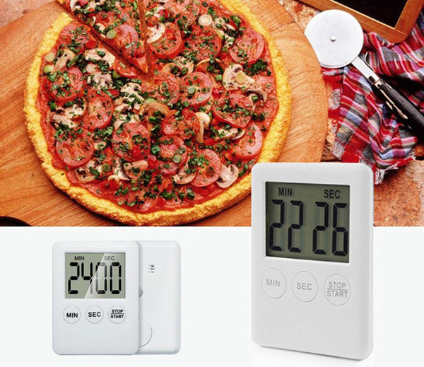 500PCS Magnetic Square Cooking Timer Kitchen Time Multifunctional Alarm Clock Tools for Basketball Race Mask Pizza