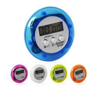 Cute Mini LCD display Digital Round Cooking Home Kitchen Alarm Selling Countdown Timer Count Down Up