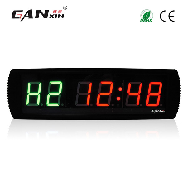 GANXIN New 3'' LED Fitness Timer Clock for Interval Workout MMA Tabata Box H.I.T Gym Timer