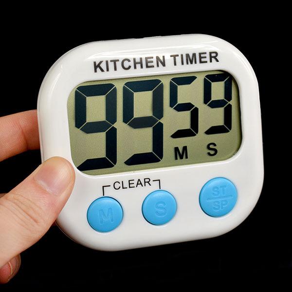 DHL ONLY Digital Kitchen Timer Countdown timer Cooking Timer Alarm Clock Magnetic Back Stand LCD Display