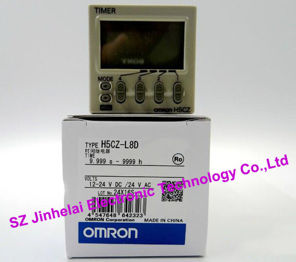 100% New and original H5CZ-L8D OMRON TIMERS TIME RELAY 12-24VDC/24VAC